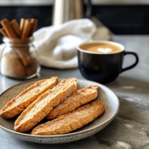Cinnamon Sugar Biscotti