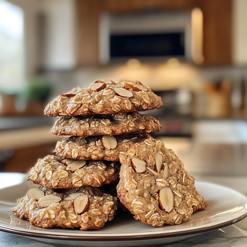 almond flour oatmeal cookies