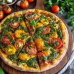 Tomatoes Chimichurri Pizza Recipe